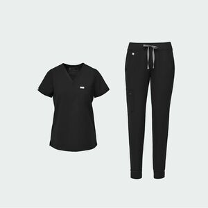 Figs scrub set size XS. BLACK.